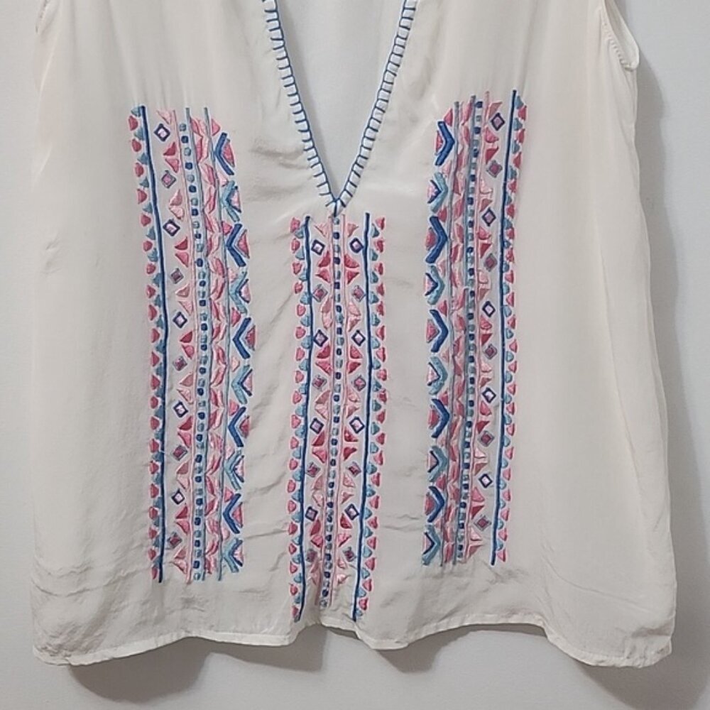 Rococo Sand Paloma Embroidered Top and Shorts Set Size XS b202 - Picture 9 of 14